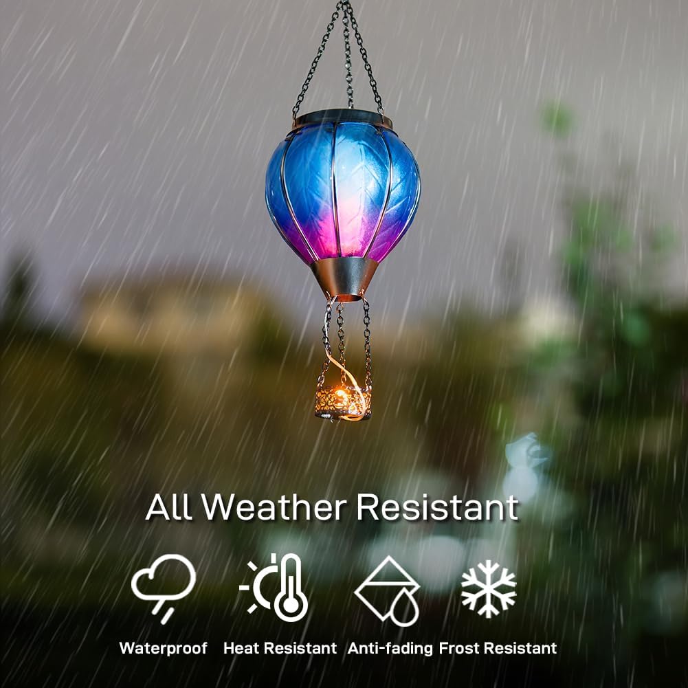 Hot Air Balloon Solar Lantern