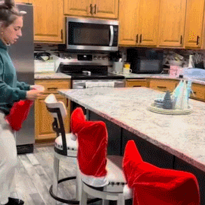 Christmas Chair Covers Set