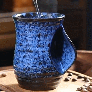 19 Oz Ceramic kiln Hand Warmer Coffee Mug