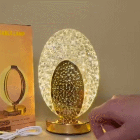 Cordless Crystal Touch Table Lamp