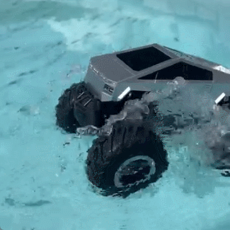4WD Waterproof Remote Control Car Off-Road Pick-up Truck