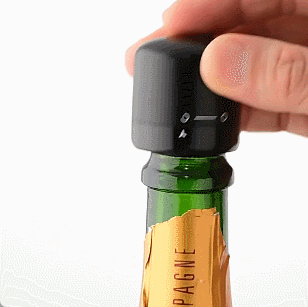 Silicone Sealed Wine, Beer, Champagne Stopper