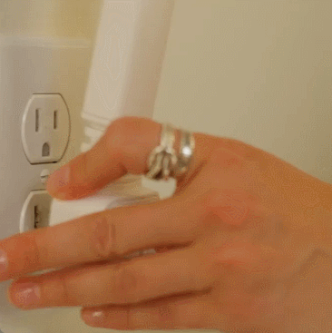 Electrical Outlet Extender. Access Hard-to-Reach Outlets! 
