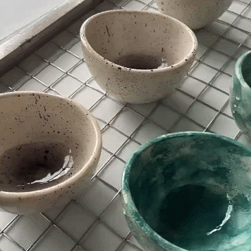 Artisan Herb Stripper Bowl – Handcrafted Kitchen Magic for Fresh Herbs