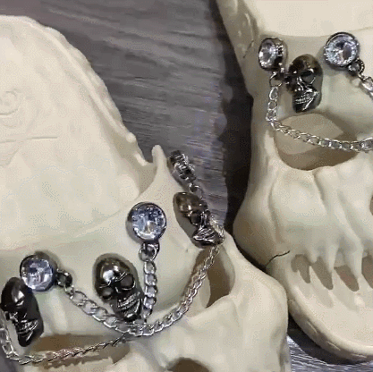 Halloween Special Limited Edition Skull Slides