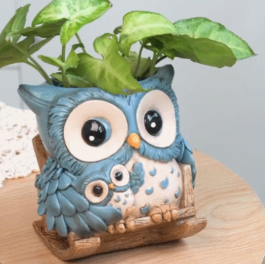 Unique Owl Plant Pots