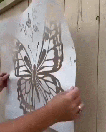 🌿Garden Bloom Wall Stencil Kit | DIY Garden Painting Templates for Every Space