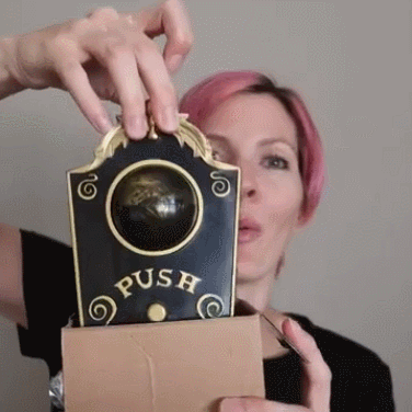 Halloween Haunted Eye Animated Doorbell