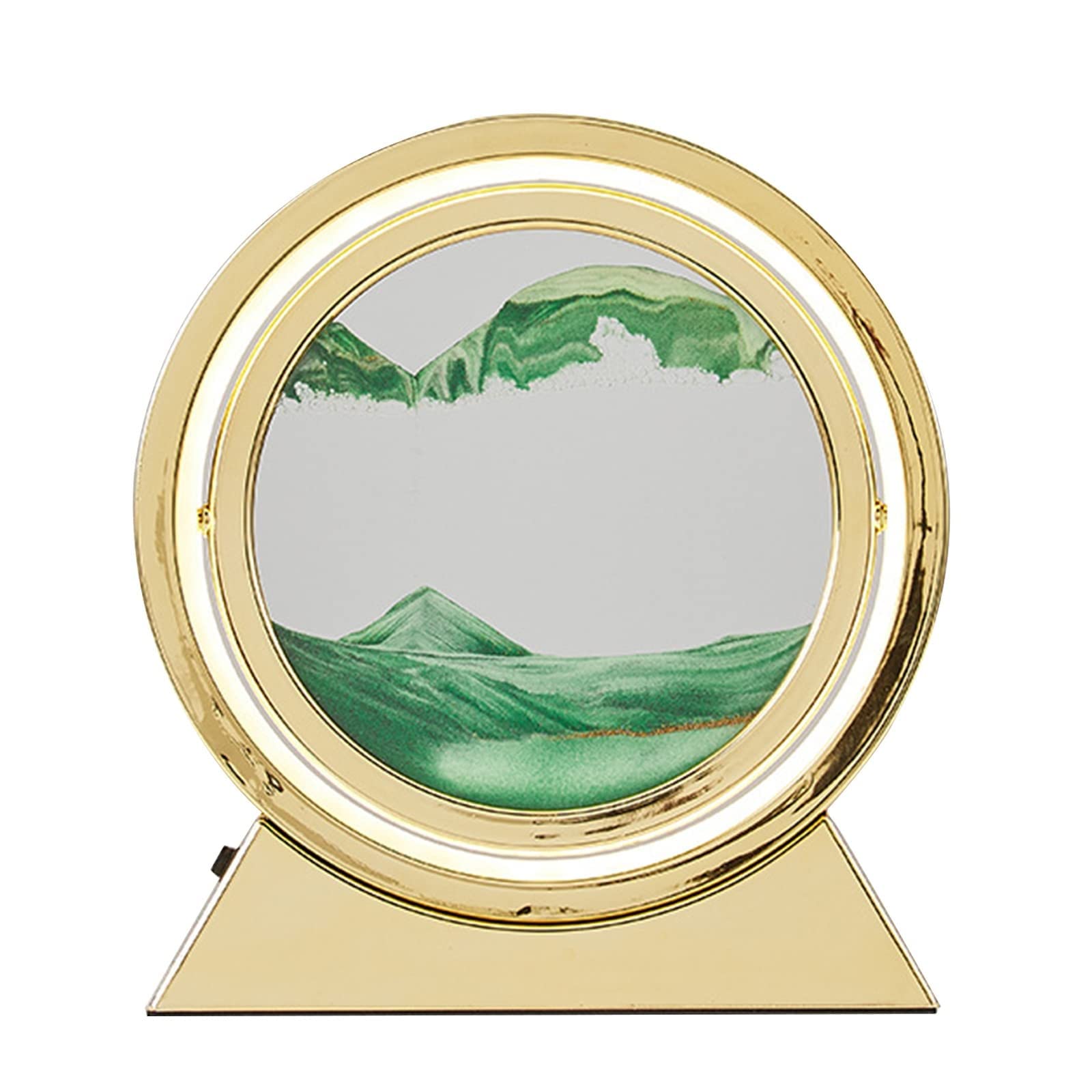 LED Light Creative Quicksand Table Lamp