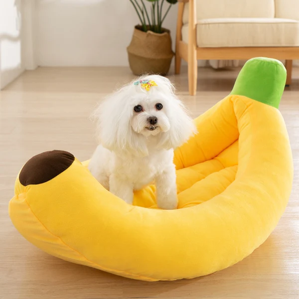 Pet Banana Bed