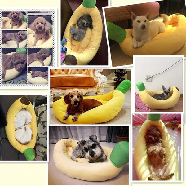 Pet Banana Bed
