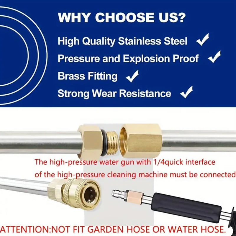 4000 PSI Pressure Washer Wand Set 10PCS