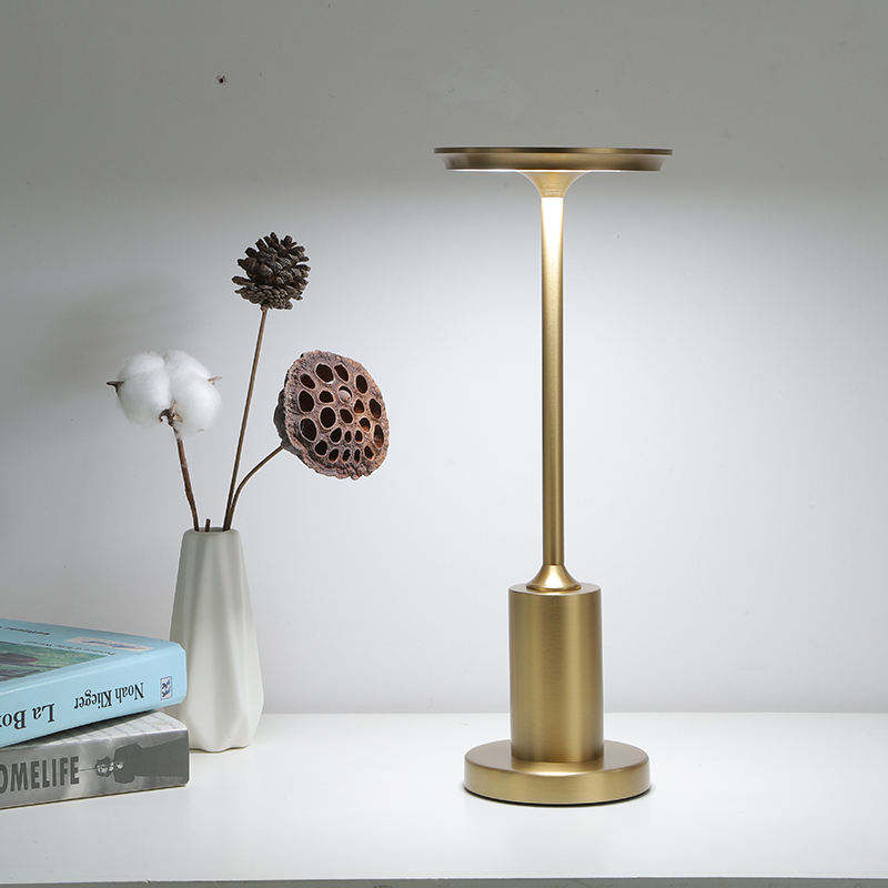 Cordless Table Lamp - Dimmable & Rechargeable Waterproof Desk Light