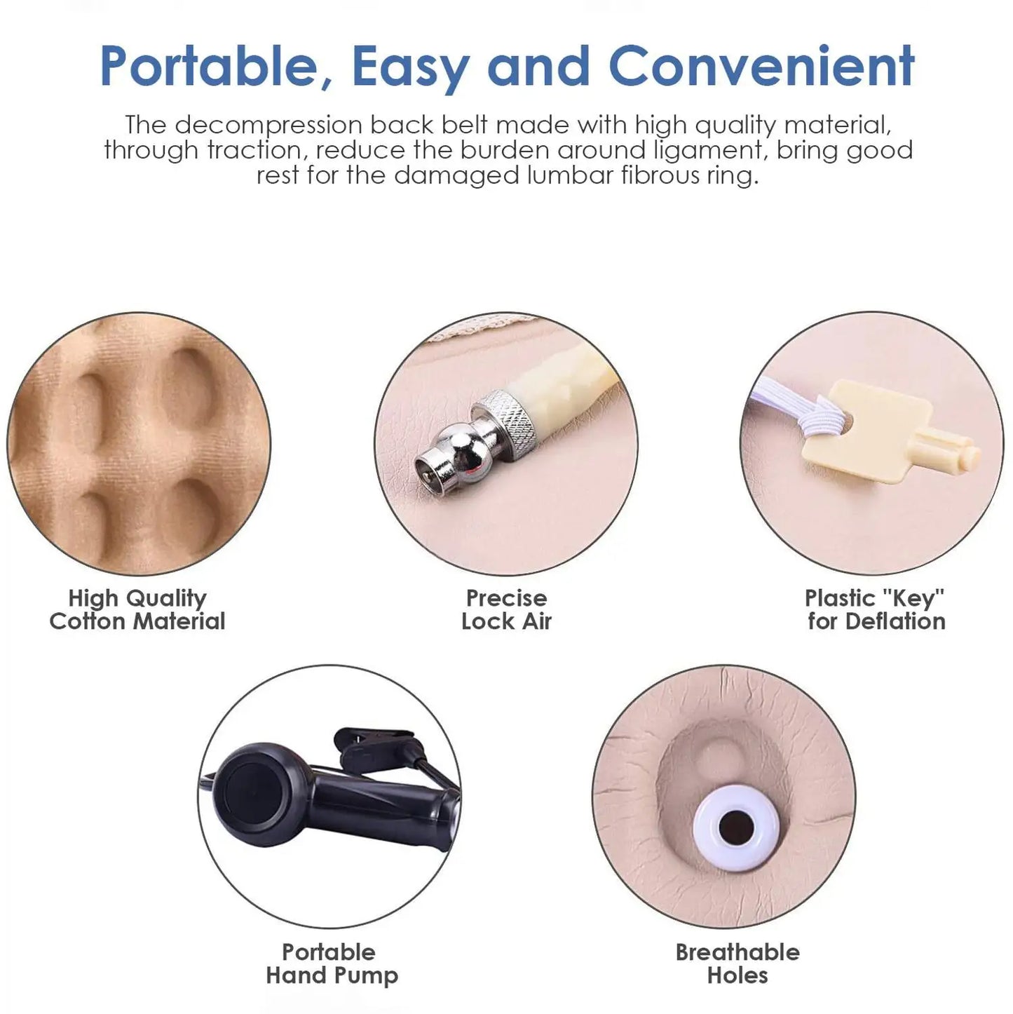 Keillini™ Decompression Belt Back