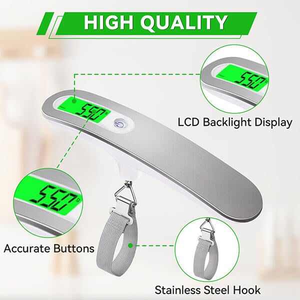 High Precision Portable Digital Heavy Duty Luggage Weight Scale