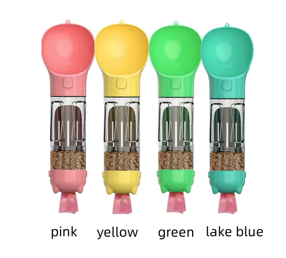 4 in 1 Multi-Purpose Dog Water Bottle