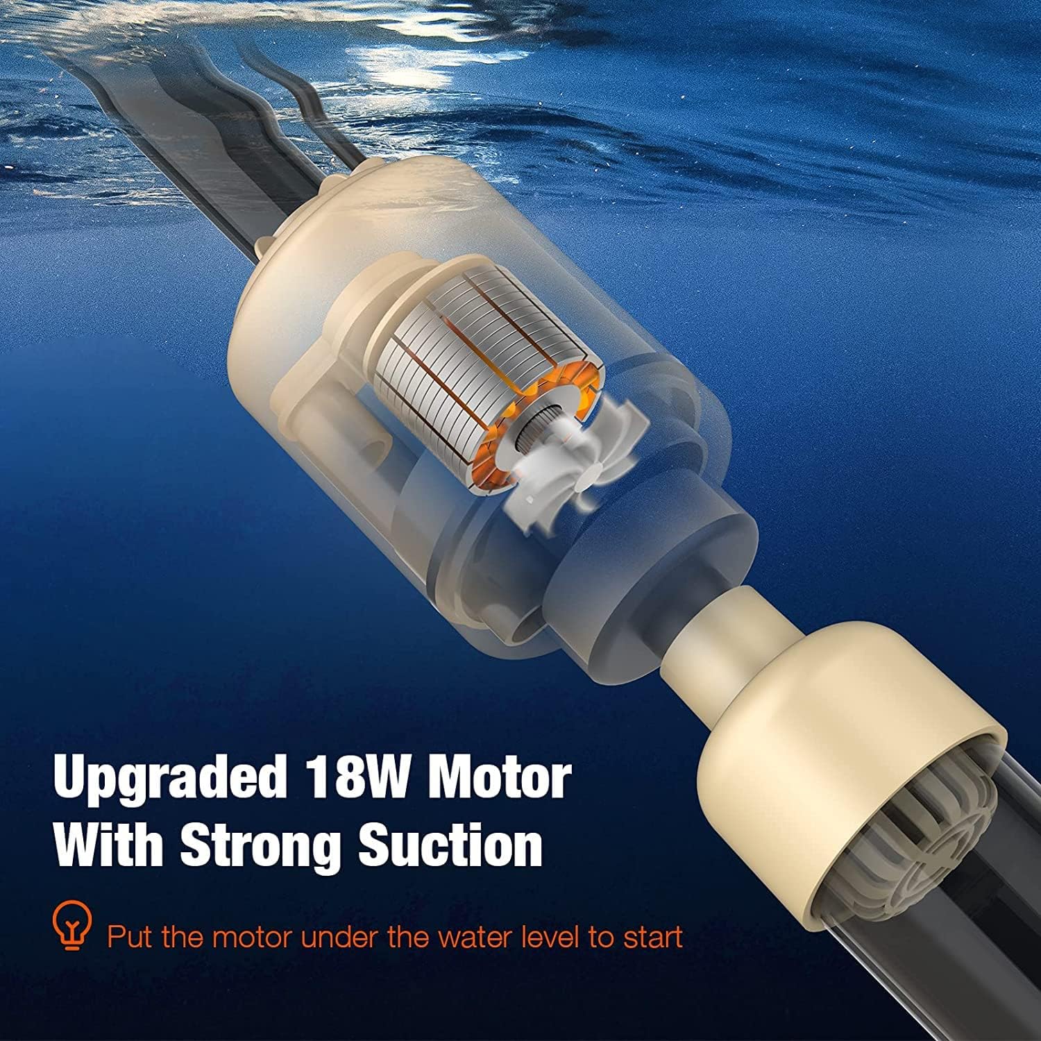 6 in 1 Electric Aquarium Gravel Cleaner