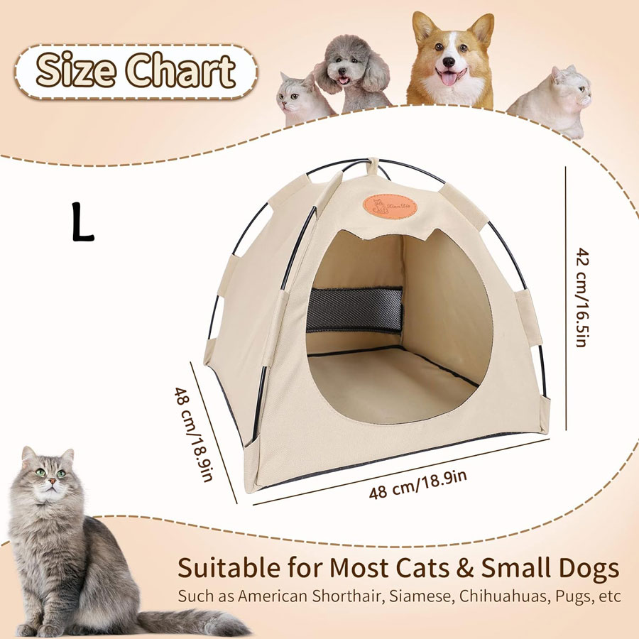 🔥49% Off Pet Essentials🥙Foldable Pet Tent