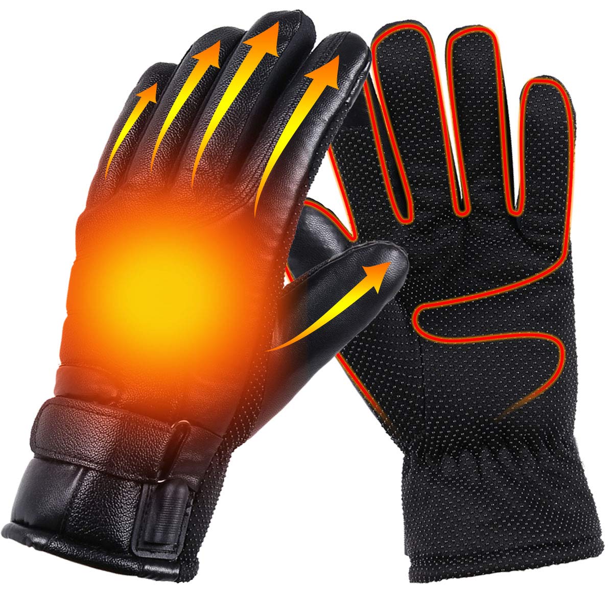 Winter Hand Warmer Electric Gloves For Men And Women