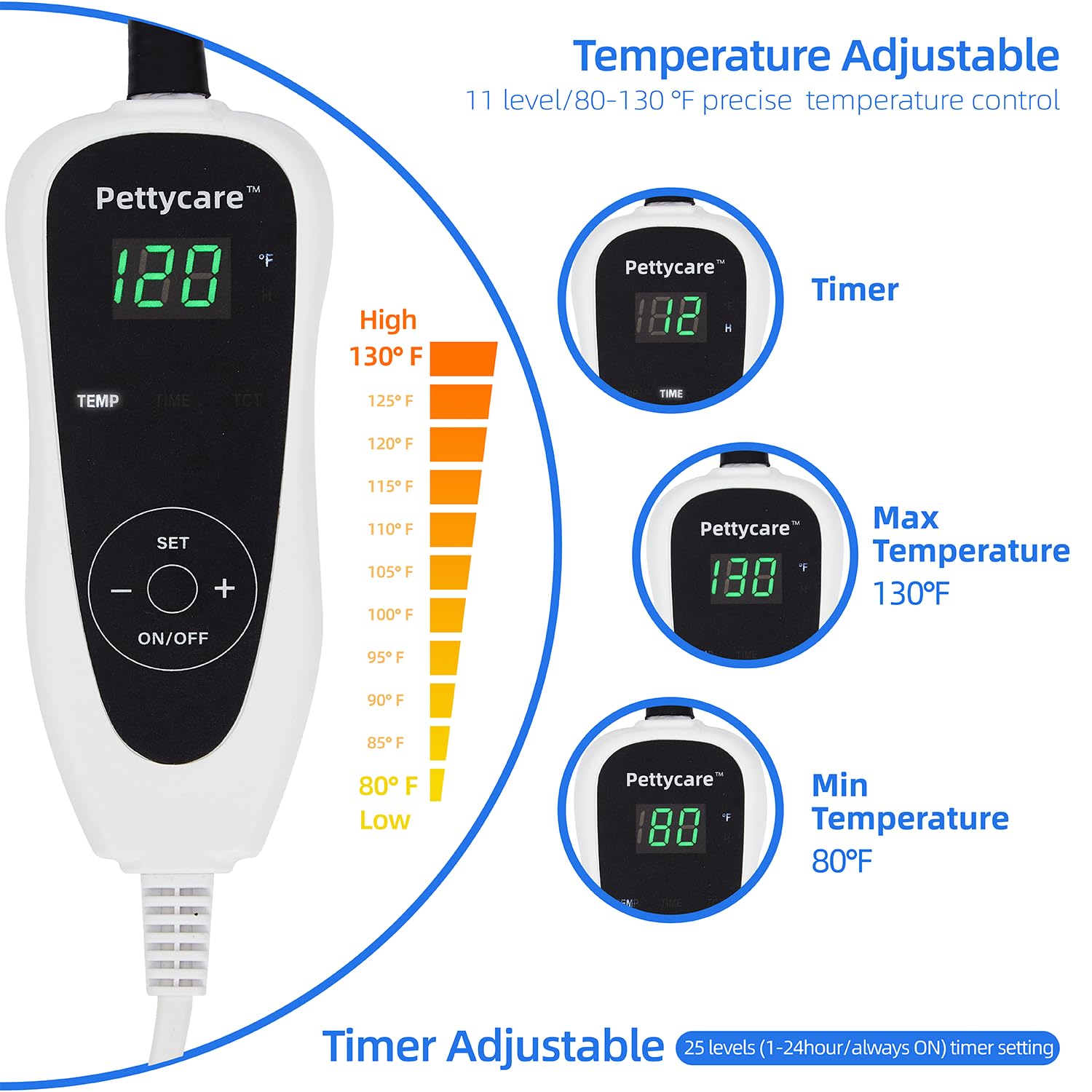  Pet Heating Pad for Dog Cat