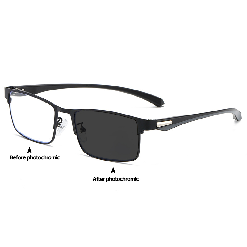 Titanium Multifocal Photochromic Reading Glasses