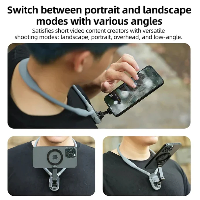Welnax™ Magnetic Neck Mount for Phones