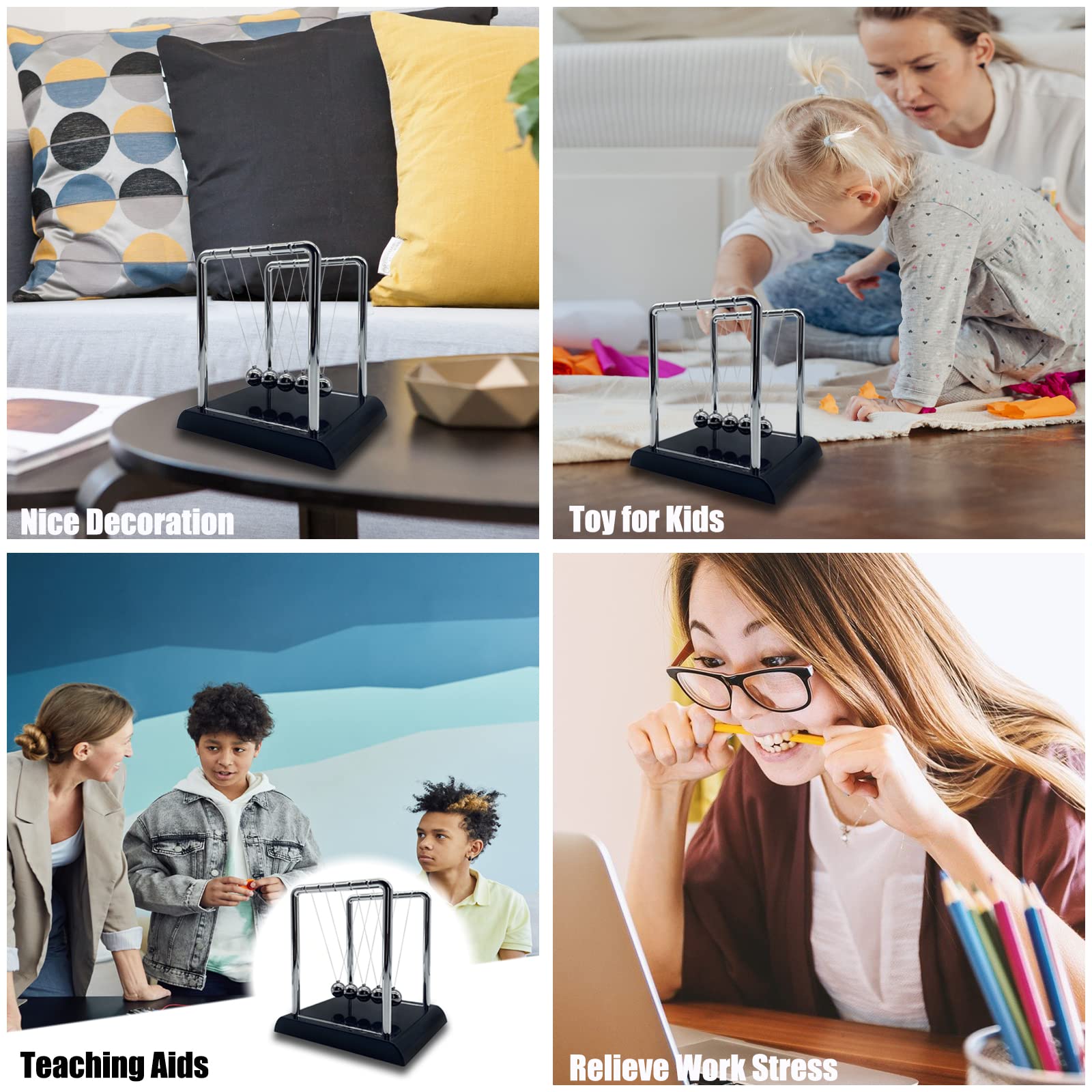 Newton's Cradle Balance Pendulum