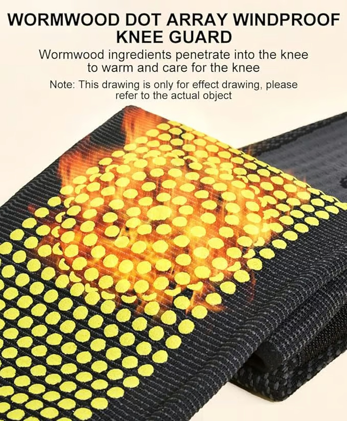 Mugwort Self-Heating Sports Strap Knee Pads