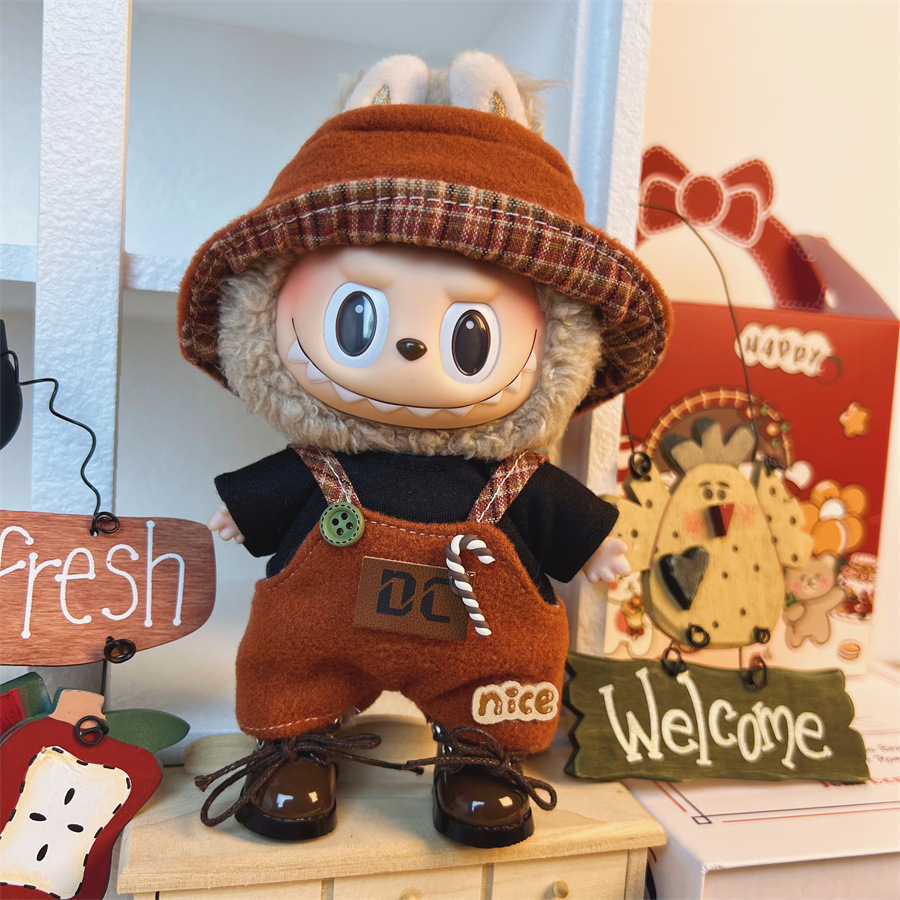 Labubu's Cozy Wardrobe-17cm Labubu Fashion Doll Clothes