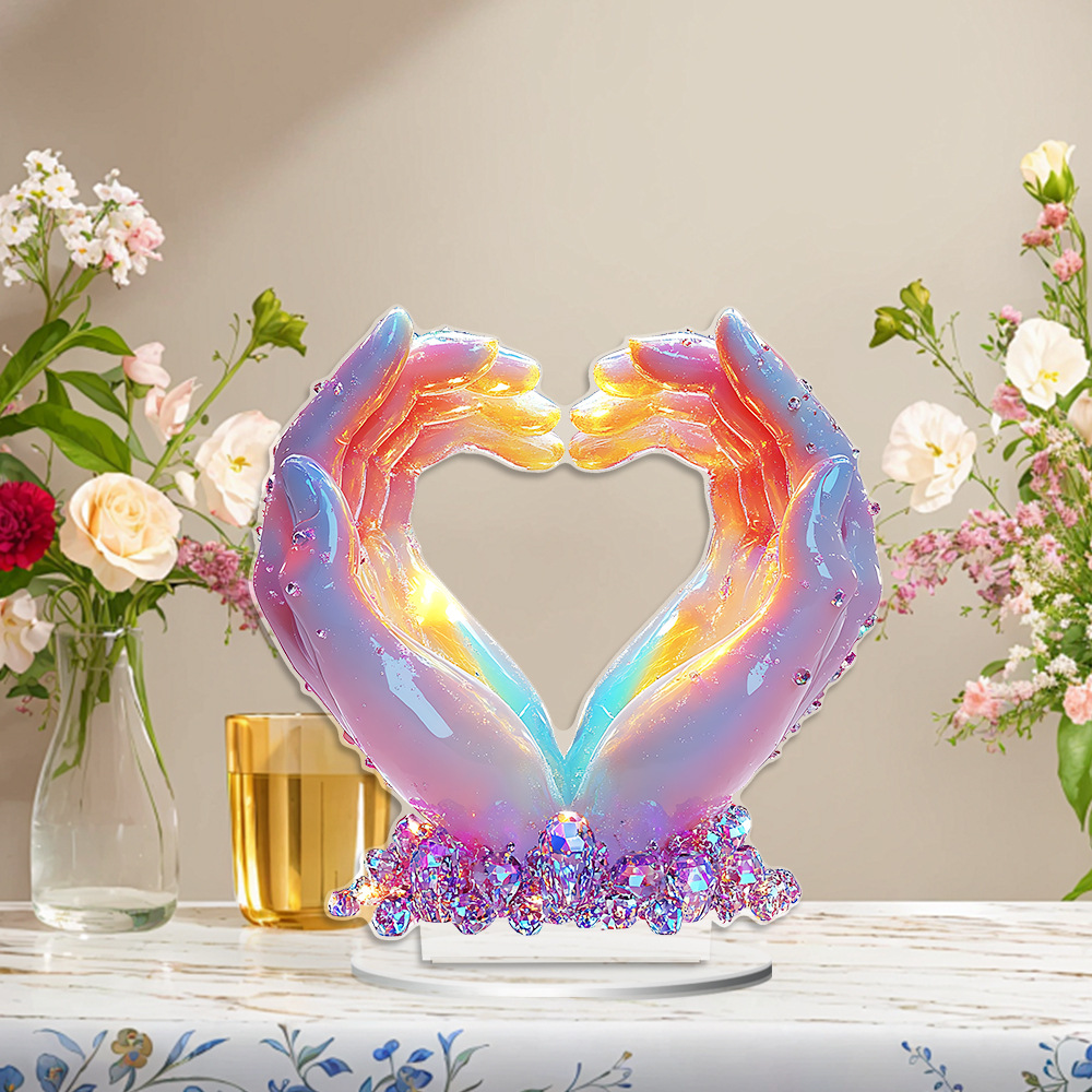 Romantic Colorful Guardian Love Desktop Decoration