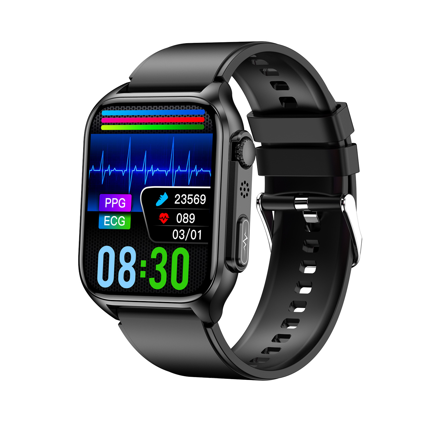 24h Blood Glucose Monitor Smart Watch