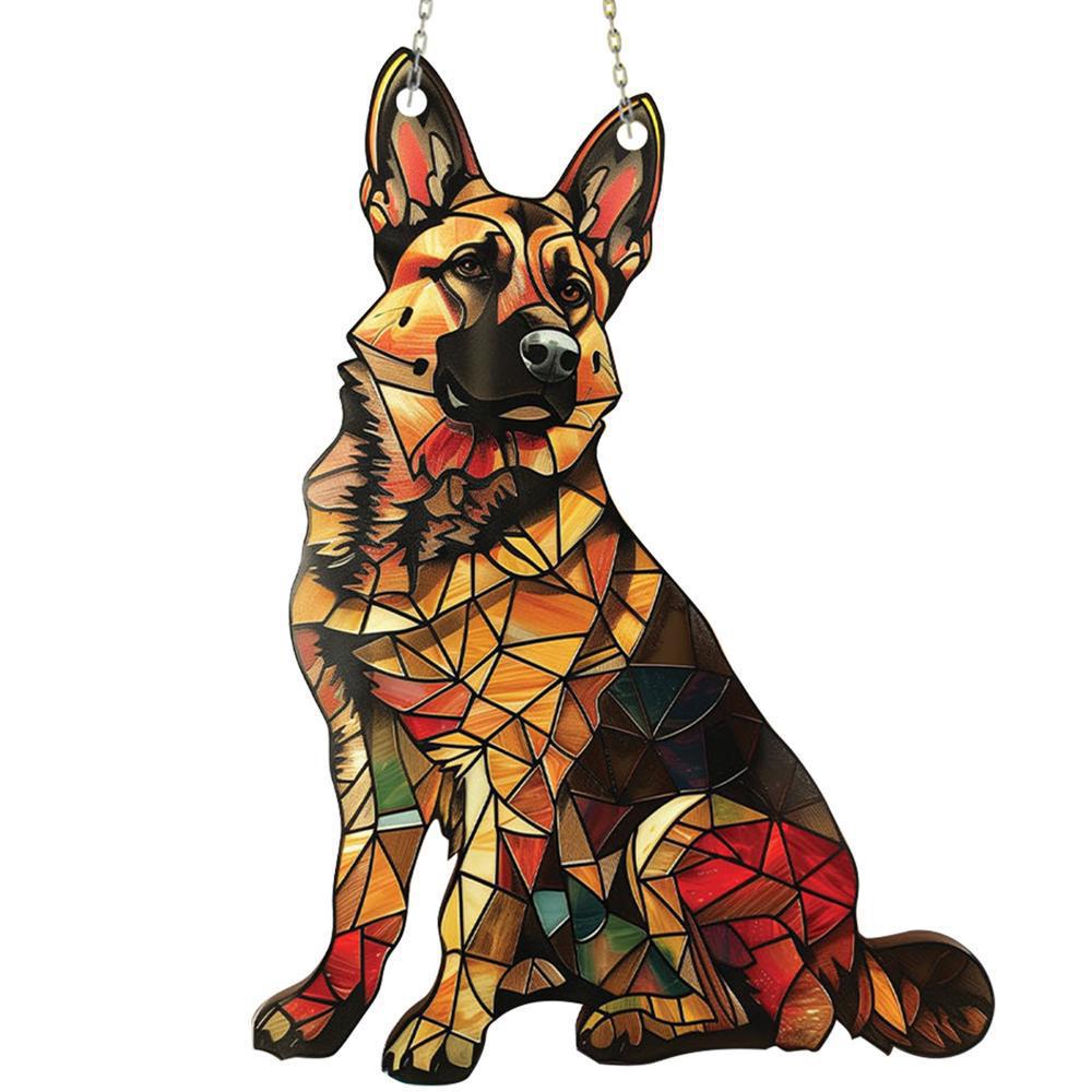 Dachshund Dog Window Hanging