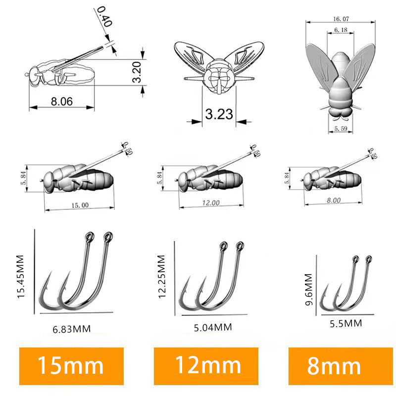 Bionic Fly Fishing Bait