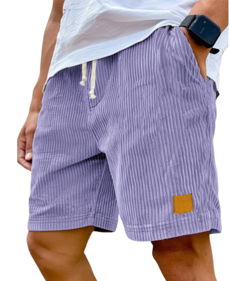 Soft Ribbed Corduroy Shorts