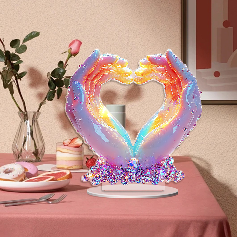 Romantic Colorful Guardian Love Desktop Decoration