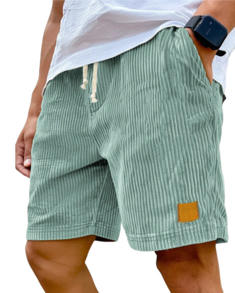 Soft Ribbed Corduroy Shorts