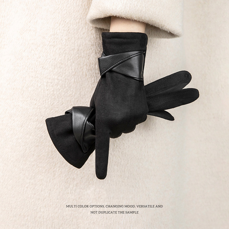 Luxury Soft Suede Warm Gloves