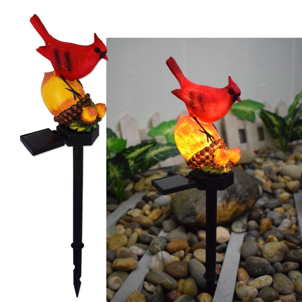 🔥Last Day - 45% OFF🐦Solar-Powered Cardinal Stake Light