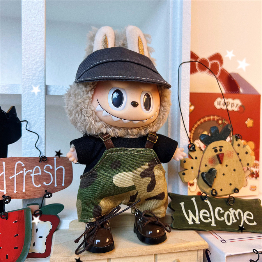 Labubu's Cozy Wardrobe-17cm Labubu Fashion Doll Clothes