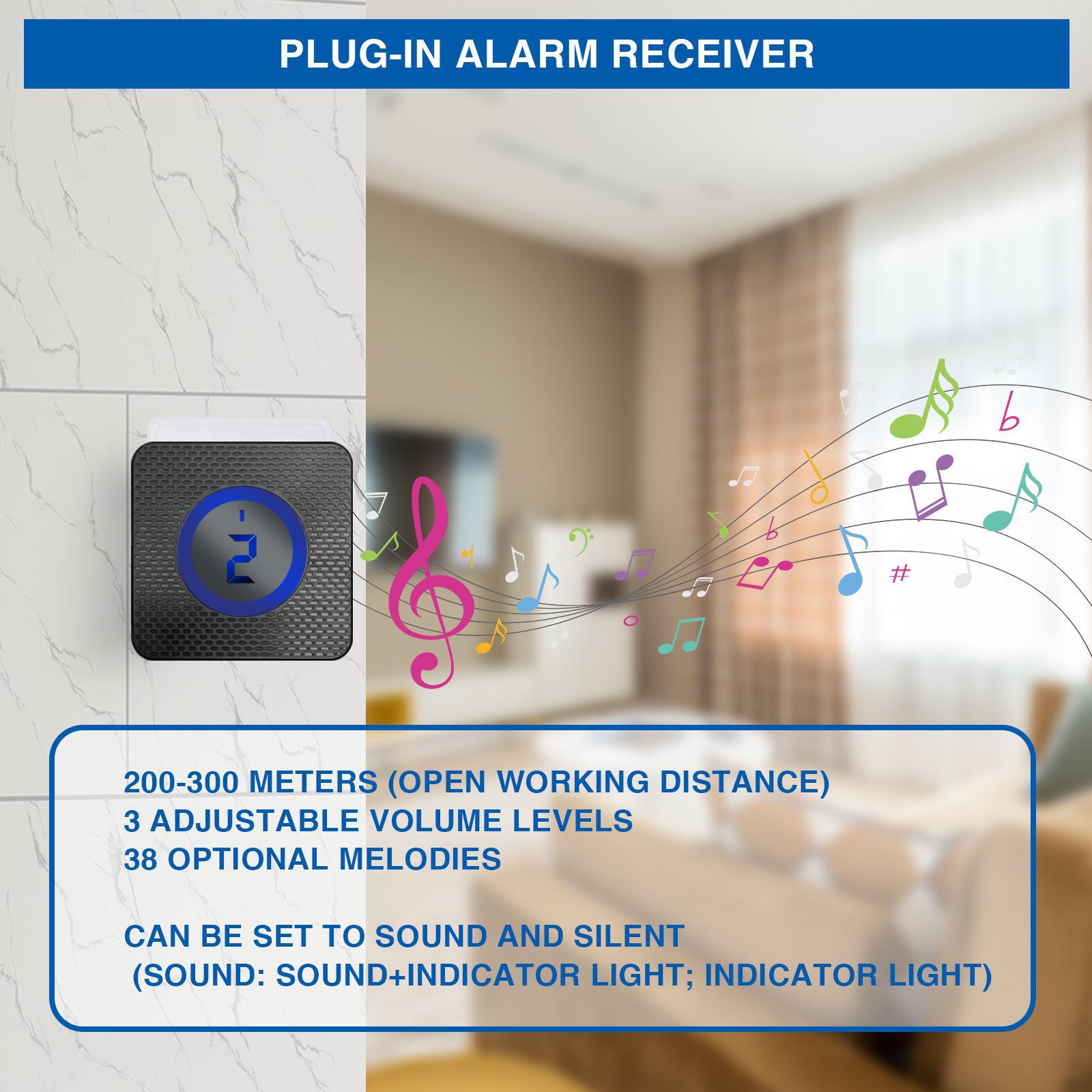 🔥49% OFF🔥Long Range Solar Wireless Alarm - Motion Sensor Detector & Security Alert System