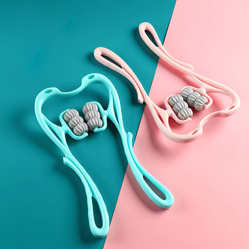 (🎁LAST DAY SALE - 50% OFF) Multifunctional Manual Six-wheel Neck Massager