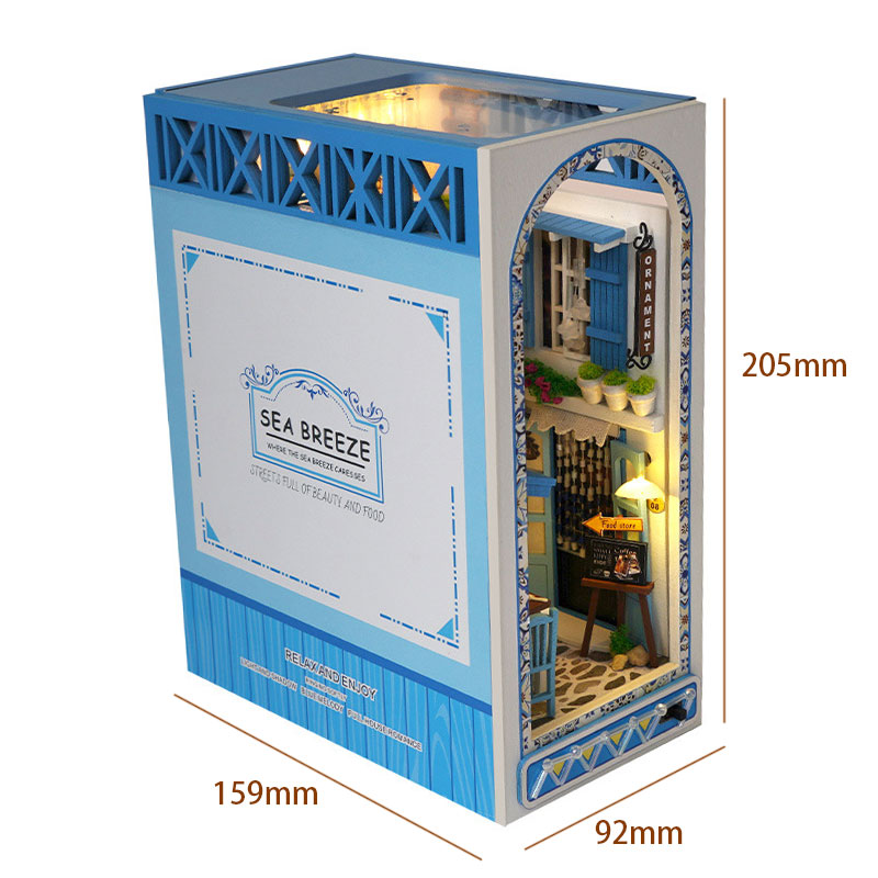 Book Nooks DIY 3D Wooden Puzzle