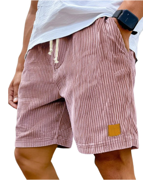 Soft Ribbed Corduroy Shorts