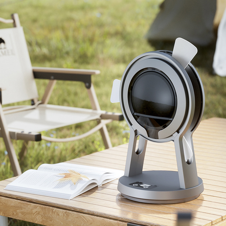 🌪️💡 SmartFlex Breeze Pro – Portable, Silent & Ice-Cool Air Anywhere! 🏕️🔋