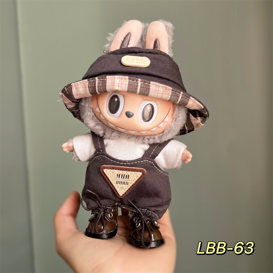Labubu's Cozy Wardrobe-17cm Labubu Fashion Doll Clothes