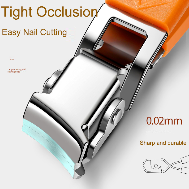 Enlarged And Widened Oblique Nail Clippers