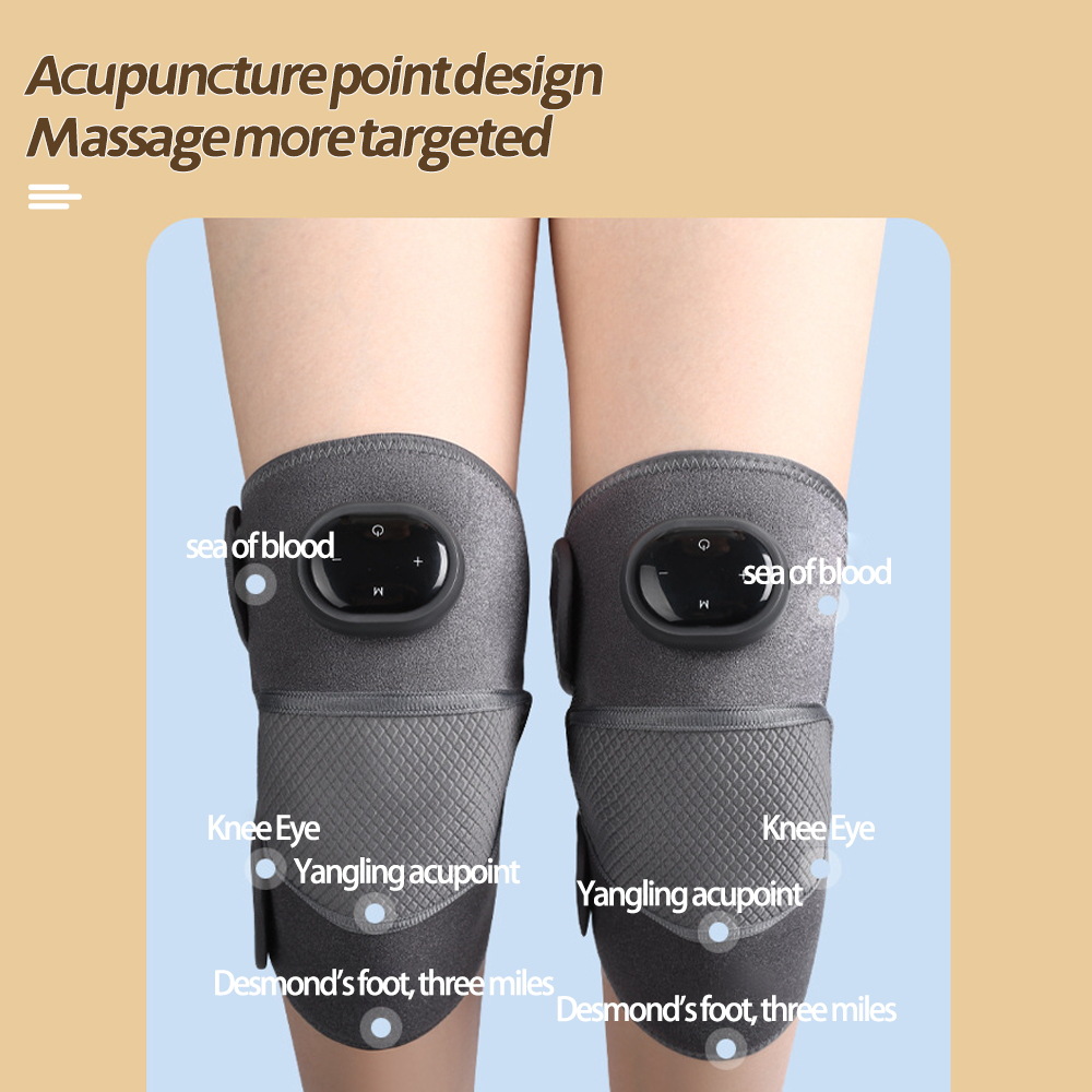 Triple Method Massager, Relief for Lymphedema & Knee Pain Heat Pad