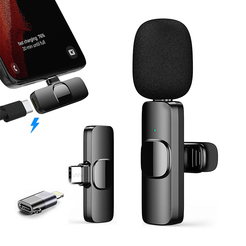 🔥LAST DAY 48% OFF🔥New Wireless Lavalier Microphone