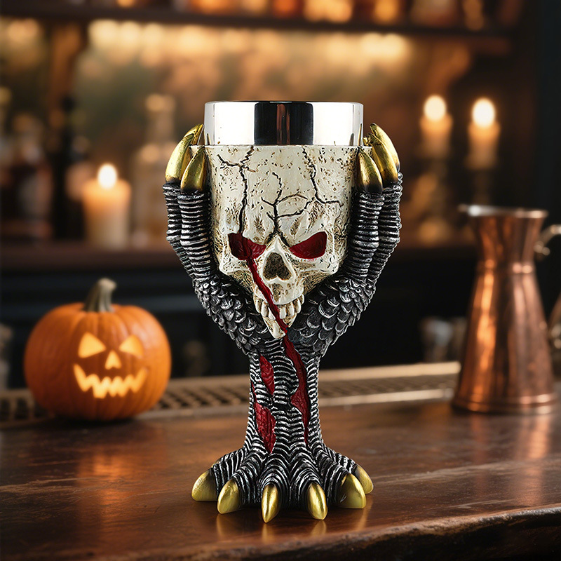 Scary Halloween Skull Mug