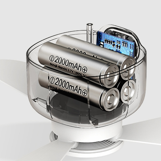 Ultimate 8000mAh Remote-Controlled LED Camping Fan with Multi-Scenario Mastery